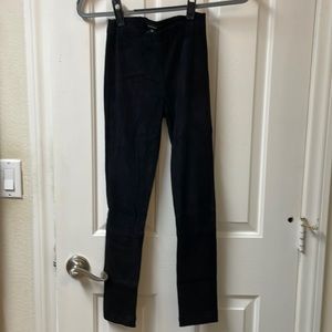 Lamarque Suede leggings-XS NWOT